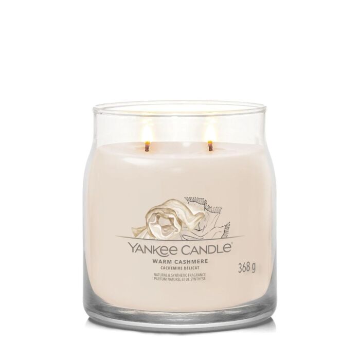Yankee Candle Warm Cashmere Signature Medium Jar
